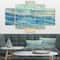 Designart - Ocean Mineral Waves - Nautical & Coastal Canvas Art